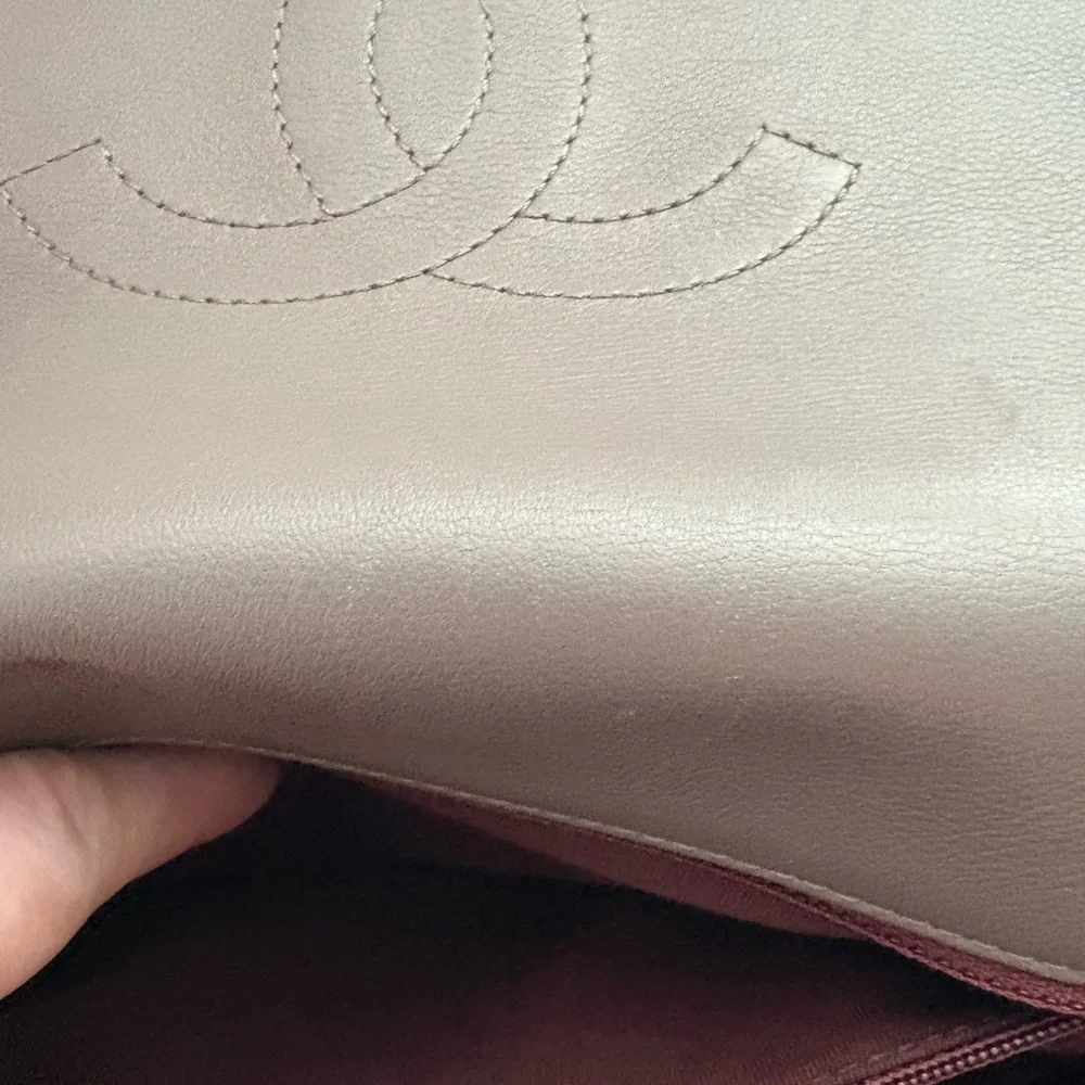 Stunning Chanel Calfskin Top Handle FlapBag
